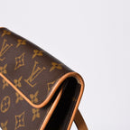 Louis Vuitton Waist Shoulder Bag Monogram Pochette Florentine Brown — view 5