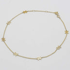 Celine Necklace 925 Sterling Silver Gold