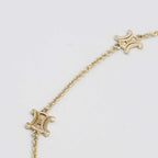 Celine Necklace 925 Sterling Silver Gold — view 3