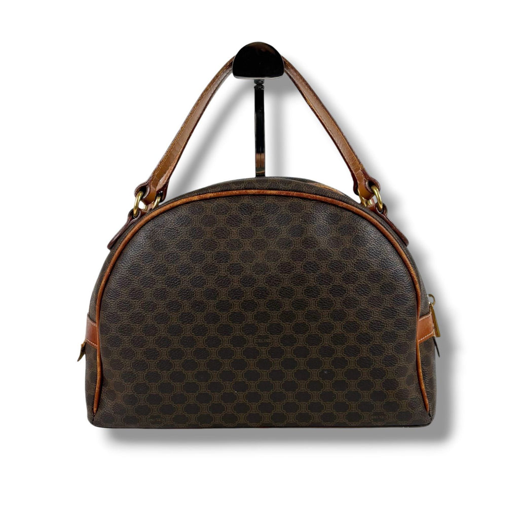 Celine Macadam Pattern Handbag Mini Tote Dome — view 2