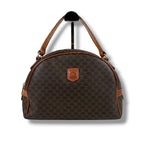 Celine Macadam Pattern Handbag Mini Tote Dome