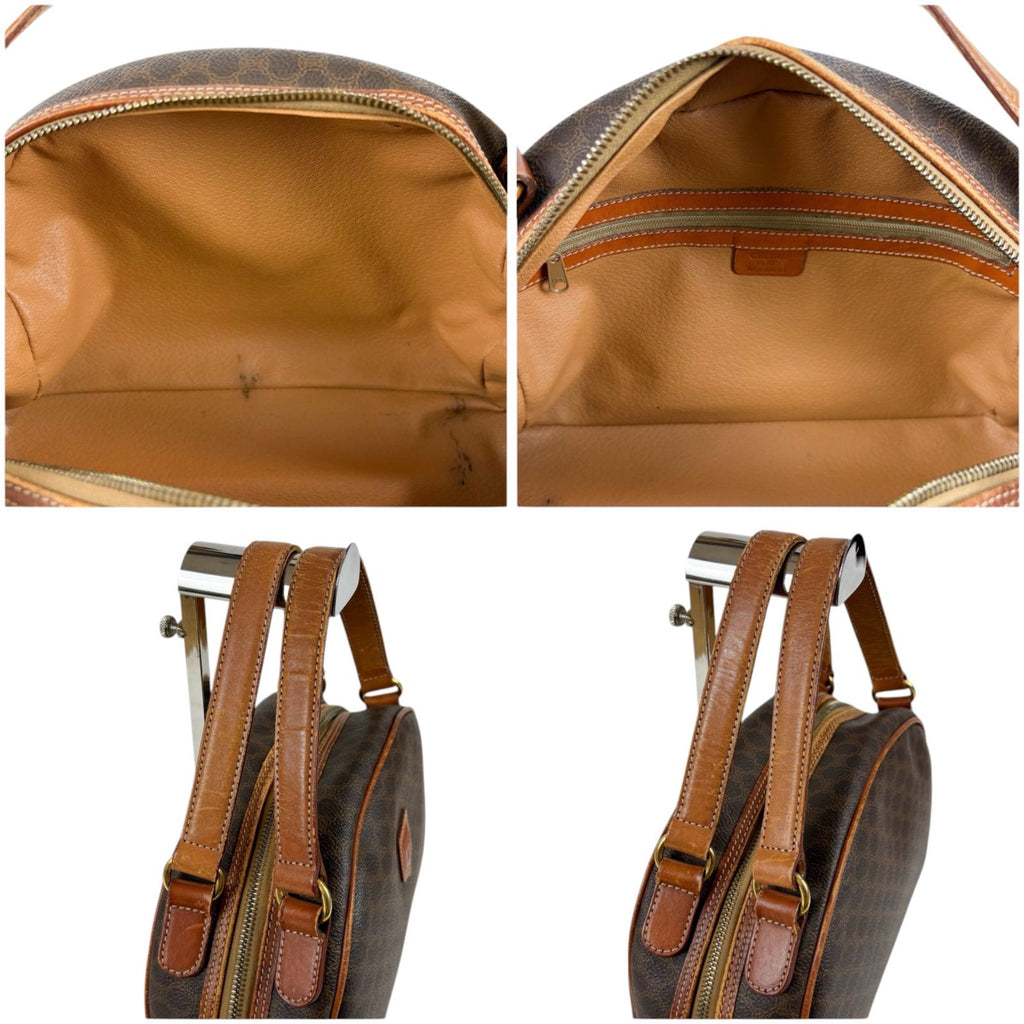 Celine Macadam Pattern Handbag Mini Tote Dome — view 6