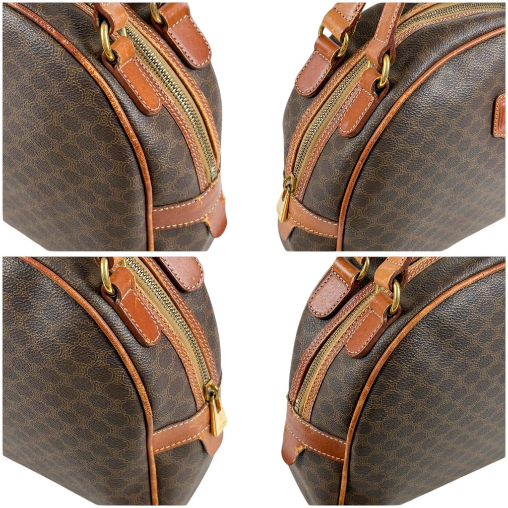 Celine Macadam Pattern Handbag Mini Tote Dome — view 4