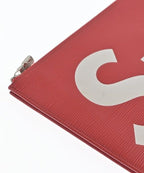 Louis Vuitton Clutch Bag Supreme Red — view 6