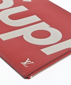 Louis Vuitton Clutch Bag Supreme Red — view 7