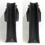 Louis Vuitton Monogram Empreinte Petite Sac Plat Black Mini Shoulder Bag — view 3