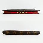 Louis Vuitton Portefeuille Unsolid Monogram Bifold Wallet Rouge Brown — view 3