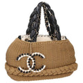 Chanel Coco Country Handbag with Raffia Charm