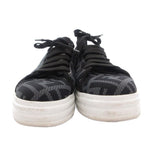 Fendi Sneakers Shoes Low Cut Zucca Pattern 36 Gray — view 3