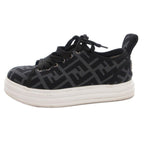 Fendi Sneakers Shoes Low Cut Zucca Pattern 36 Gray