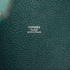 Hermes Picotin Lock PM Handbag Malachite Green Togo — view 6