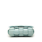 Bottega Veneta Maxi Intrecciato Padded Cassette Crossbody Shoulder Bag Blue — view 3
