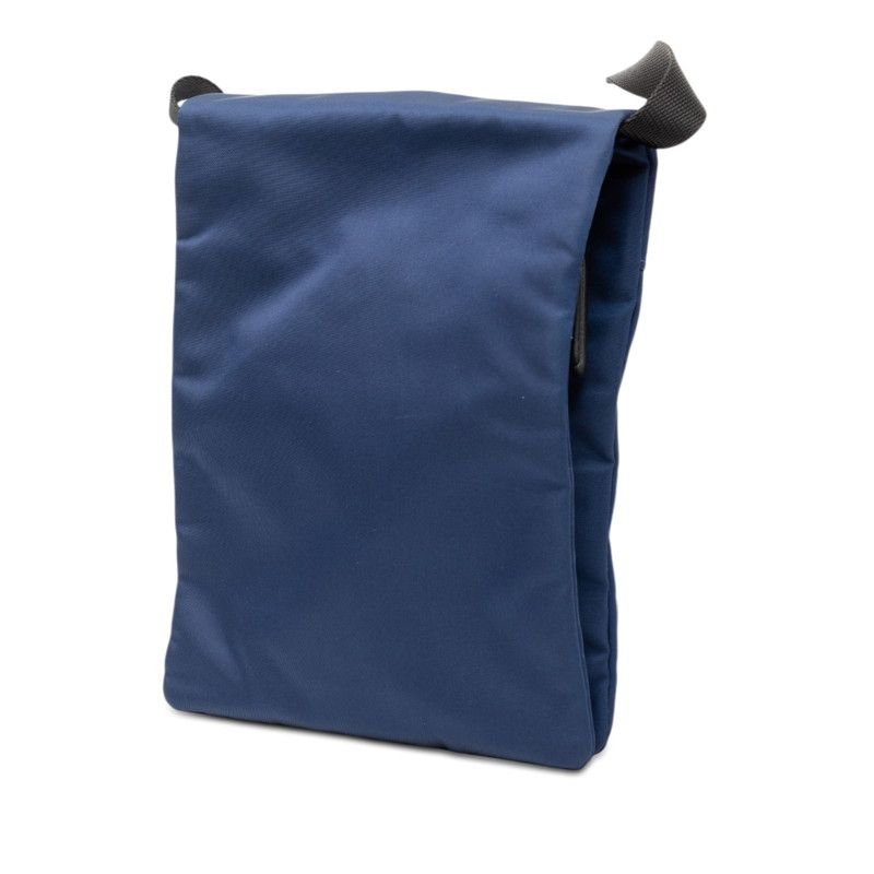 Prada Shoulder Bag Navy Black Nylon — view 2