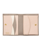 Prada Bifold Wallet Gray Multicolor Saffiano Leather — view 5