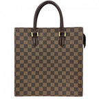 Louis Vuitton Tote Venice PM Handbag Damier Canvas Brown Gold — view 2