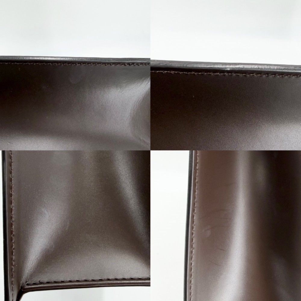Louis Vuitton Tote Venice PM Handbag Damier Canvas Brown Gold — view 6