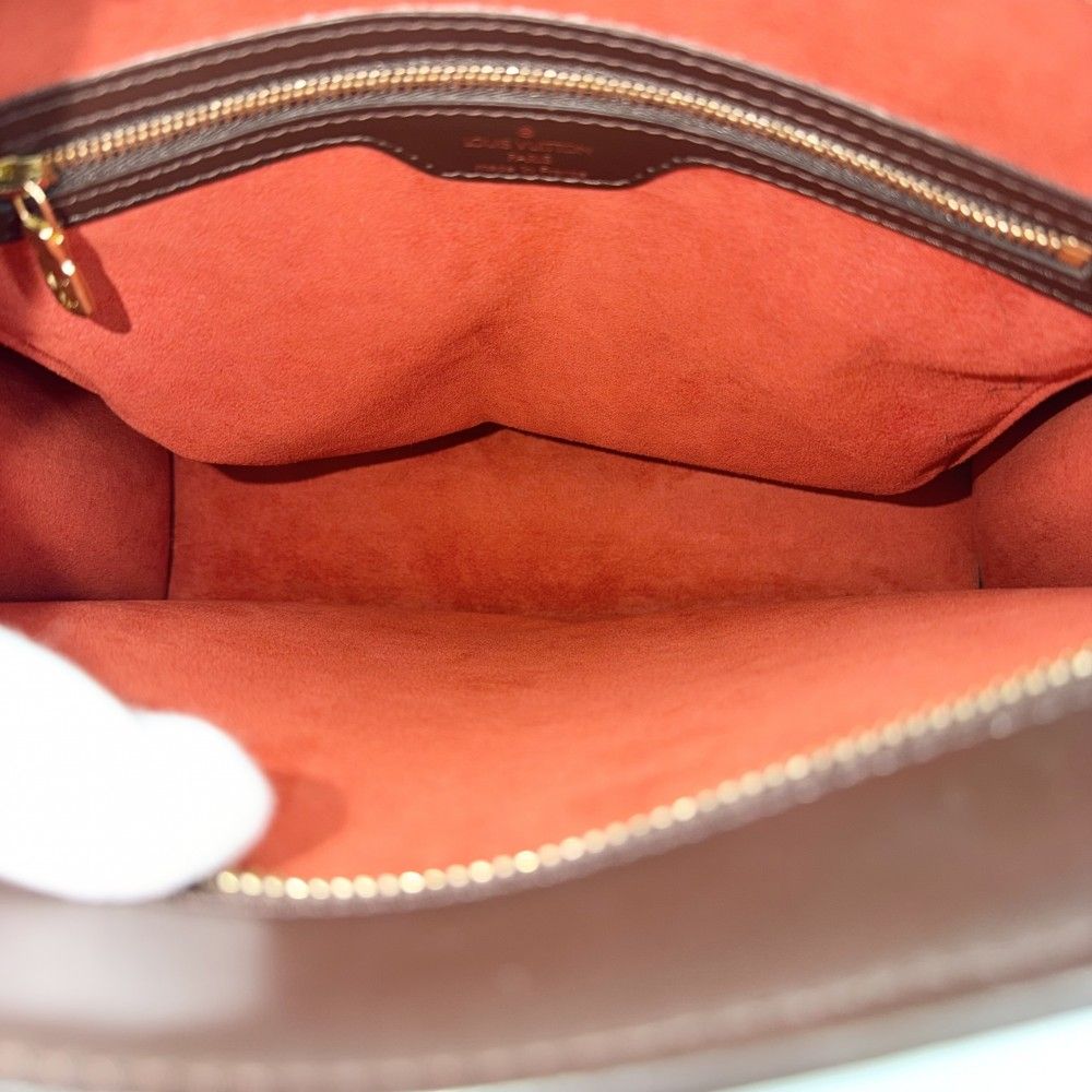 Louis Vuitton Tote Venice PM Handbag Damier Canvas Brown Gold — view 4