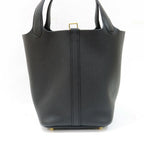 Hermes Picotin Lock PM Black Taurillon Gold Bag — view 2