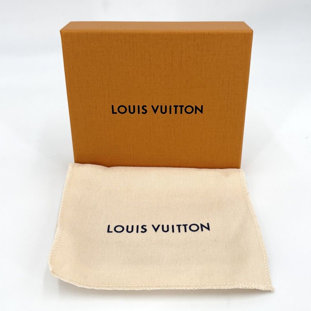 Louis Vuitton Trifold Wallet Monogram Mahina Portefeuille Compact Mini Ivory — view 8