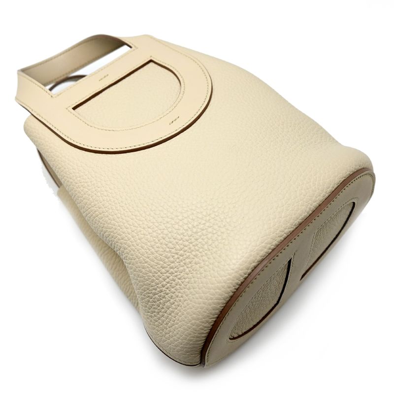 Hermes Handbag Silver — view 4
