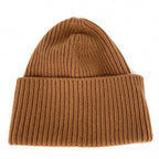 Louis Vuitton Knit Cap Bi Ni LV Head Line Cap Hat S Wool Brown — view 2