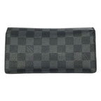 Louis Vuitton Portefeuille Brazza Damier Graphite Bifold Wallet Black — view 2