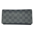 Louis Vuitton Portefeuille Brazza Damier Graphite Bifold Wallet Black