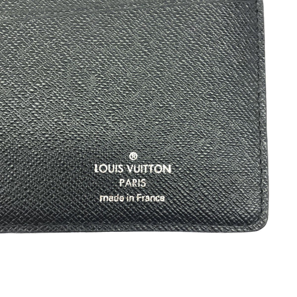 Louis Vuitton Portefeuille Brazza Damier Graphite Bifold Wallet Black — view 3