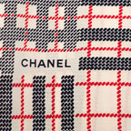 Chanel Scarf Beige Multicolor Silk — view 5