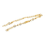Chanel Logo Plate Chain Belt Gold Plated