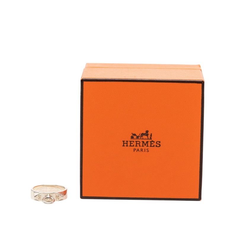 Hermes Collier de Chien Ring 54 Silver