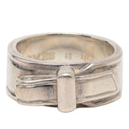 Hermes Artemis Ribbon Ring 46 Silver