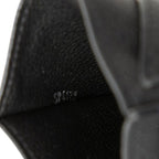 Louis Vuitton Card Holder Lockme Case Noir Black Leather — view 7