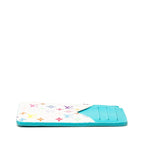 Louis Vuitton Takashi Murakami Card Holder Romy Fragment Case Coin Pass Blue — view 2