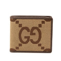 Gucci Jumbo GG Bifold Wallet Brown Canvas Leather