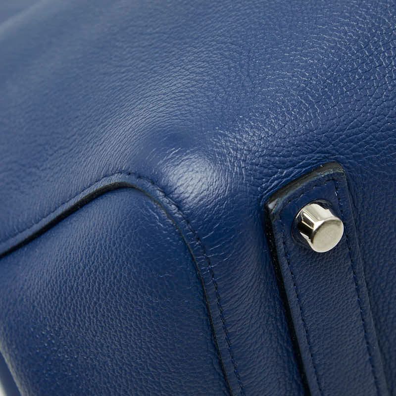 Dior Opunba Tote Navy Leather — view 5
