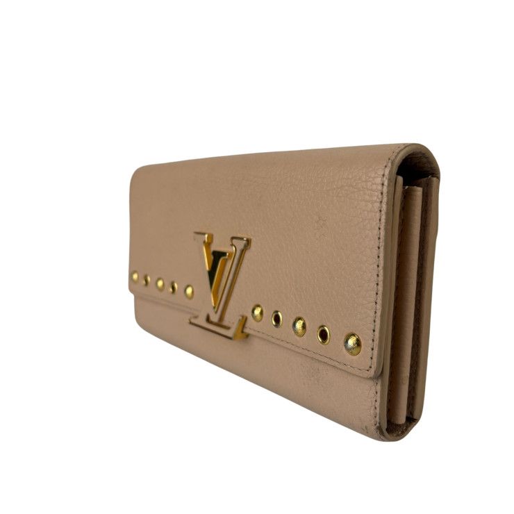 Louis Vuitton Wallet Portefeuille Capucines Tivoli Taurillon Leather Bifold — view 2