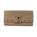 Louis Vuitton Wallet Portefeuille Capucines Tivoli Taurillon Leather Bifold