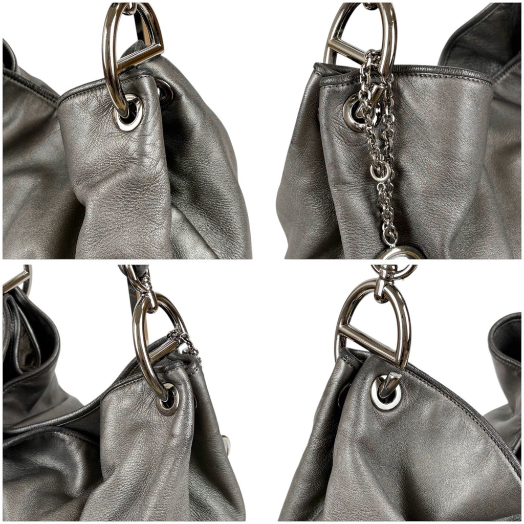 Loewe Anagram Logo Hobo with Shoulder Bag Charm Nappa Leather — view 4