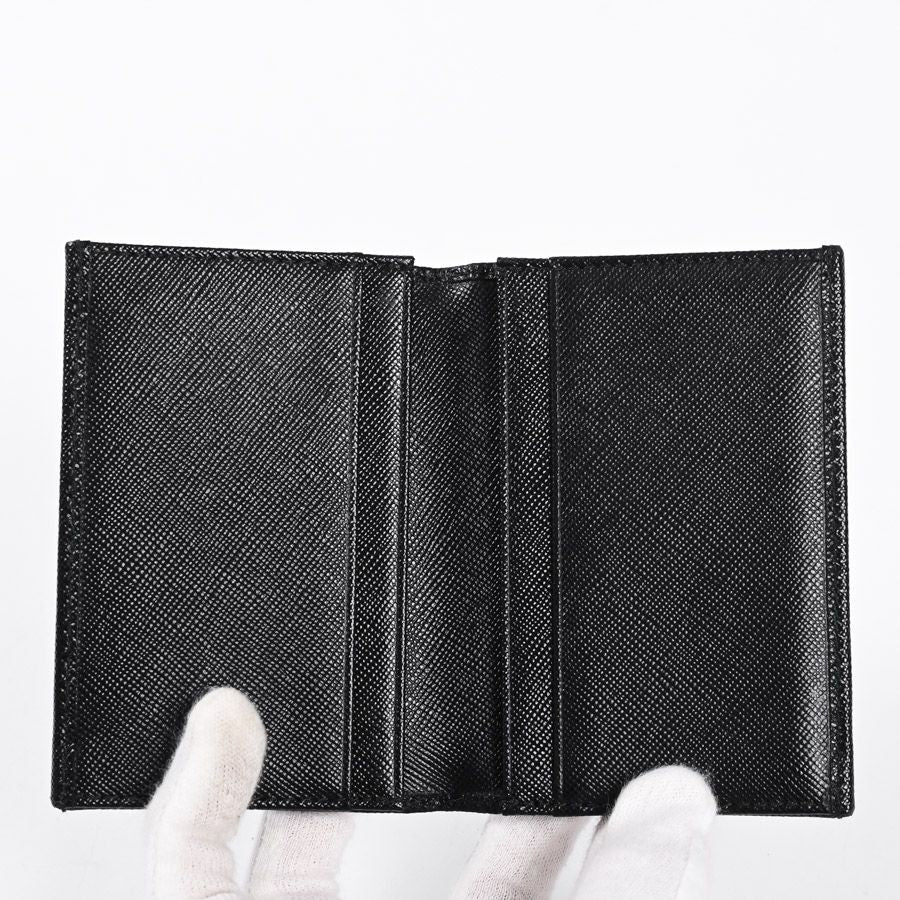 Prada Card Case Card Holders Black — view 4