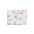 Prada Compact Wallet Triangle Logo