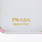 Prada Compact Wallet Triangle Logo — view 7
