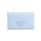 Prada Card Case Saffiano Triangle