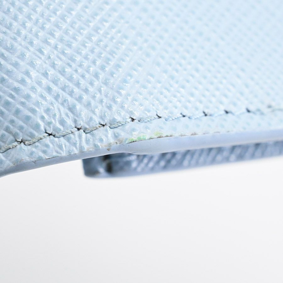 Prada Card Case Saffiano Triangle — view 7