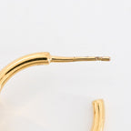 Celine Earrings Triomphe Asymmetric Hoop — view 7