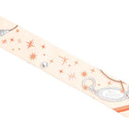 Hermes Scarf Twilly Scarves Beige — view 2