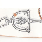 Hermes Scarf Twilly Scarves Beige — view 4