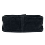 Fendi Zucca Logo Shoulder Bag Suede Black — view 5