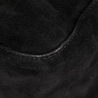Fendi Zucca Logo Shoulder Bag Suede Black — view 6