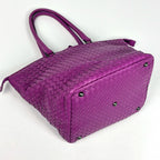 Bottega Veneta Intrecciato Tote Leather Purple — view 2